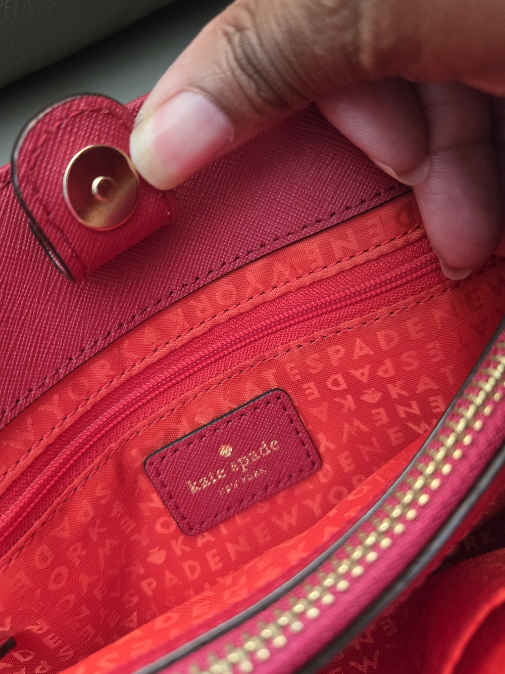 Kate Spade New York Cove Street Provence Satchel - Pillbox Red NWT - Picture 10 of 12